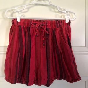 Colorful Striped Shorts